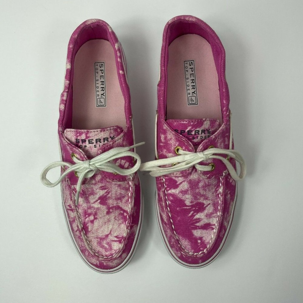 Sperry Top Sider Biscayne Canvas Boat Shoe Tie-Dye - Picture 4 of 8